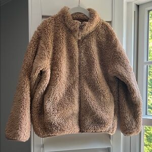Uniqlo kids sherpa jacket